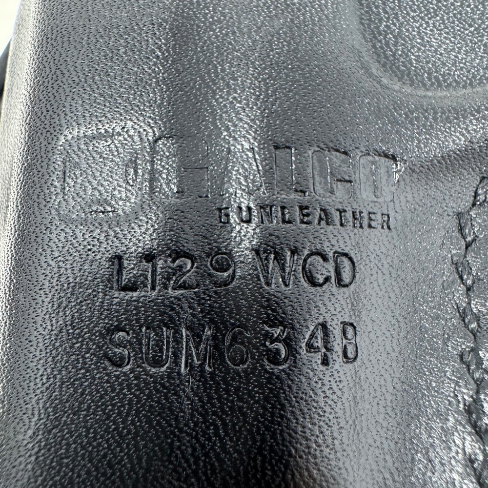 Galco Summer Comfort IWB Leather‎ Holster Black L129 WCD SUM634B - Picture 2 of 9
